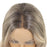 Lace Front Wig Long Blonde Higlights Human Hair Blend Lace Front Wig Body Wavy Long Blonde Front Lace Wig