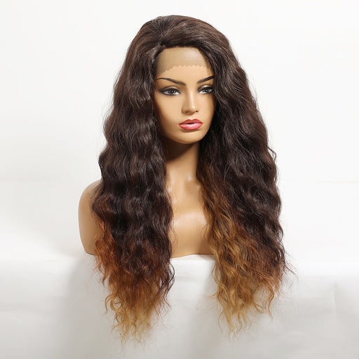 Long Lace Wavy Front Lace Swiss Human Hair Wig