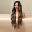 Wave T Part Front Lace Transparent Human Hair Wigs