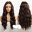 Long Water Wavy High Density Heat Resistant Human Hiar Wigs