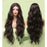 Natural Wavy Glueless Transparent Lace Human Hiar Wigs