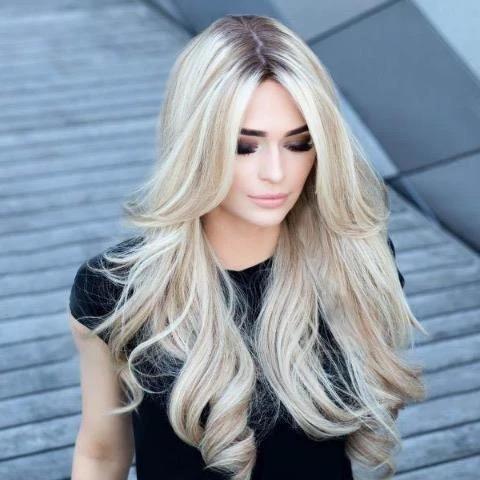 Fasinating | Long Wavy Blonde Mini Lace Front Wig