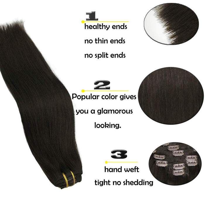 Human Hair Extensions Remy Balayage Hair Extensions