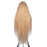 Scalp lace new straight Heat Resistant Fiber Human Hair Wigs