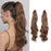 Curly Claw Clip Ponytail Extension Synthetic Clip In Ponytail Hairpiece Jaw Clip Hair Extension