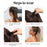 Long Wavy Curly Hair Extension Jaw Clip Ponytail Hairpiece Synthetic Pony Tail