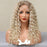 Wave T Part Front Lace Glueless Natural Human Hair Wigs