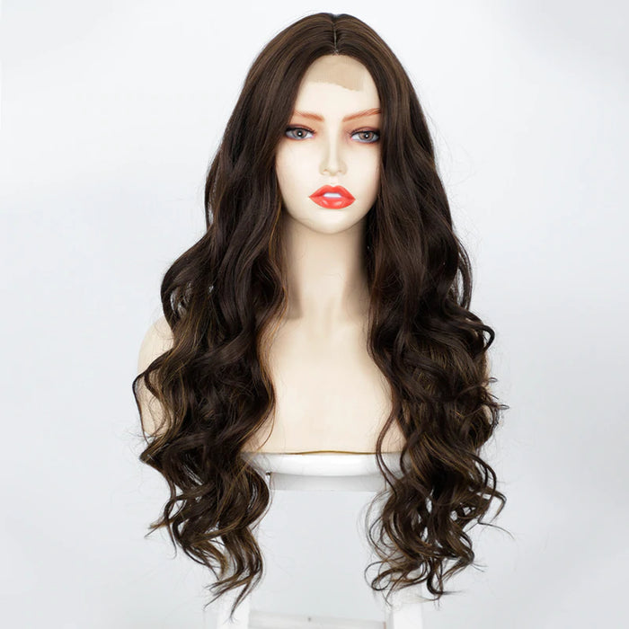 Wavy Long Wig Hot Mini Lace Front Wigs