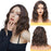 Wavy Brown & Black Bob Mini Lace Front Wig