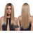 Long Natural Straight Synthetic Heat Resistant Fiber Human Hair Wig