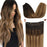 Double Drawn 100% Remy Virgin Human Halo Hair Extensions