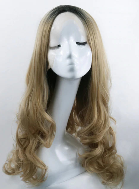 Champagne Synthetic Lace Front Wig