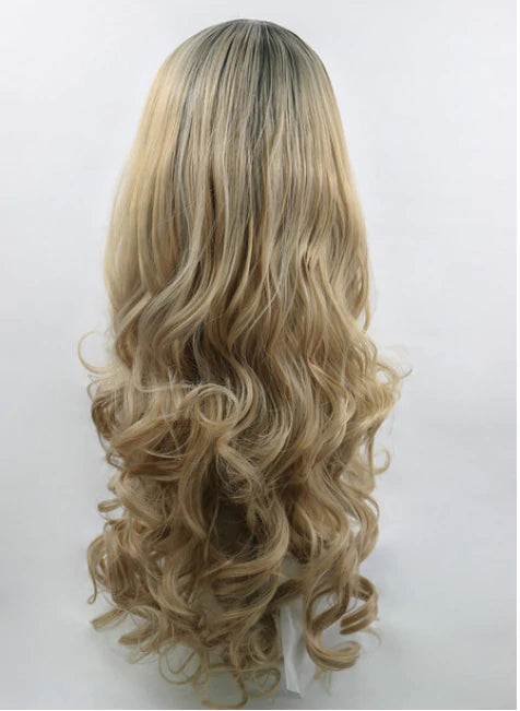 Champagne Synthetic Lace Front Wig