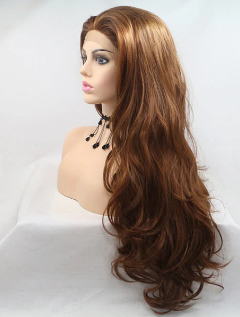 Chocolate Love Synthetic Lace Front Wig