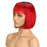 Machine Made  Natural Cheap Colored Short Bob Human  Hair Wigs