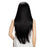 Long Straight Heat Resistant Fiber Human Hair Wigs