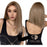 Straight Lace Front Synthetic Human Hir Wigs