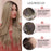 Synthetic Lace Front Raw Human Hir Wigs