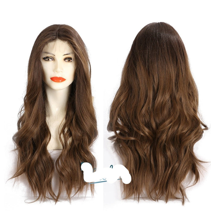 Wave T Part Front Lace Transparent Human Hair Wigs