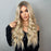 Medium Length Curly T Part Lace Front Human Hiar Wigs