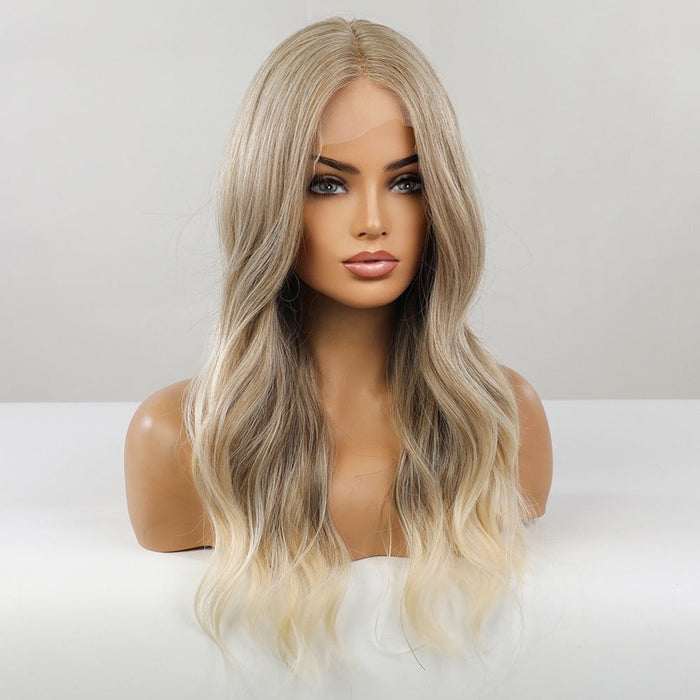 Wavy Front Lace Glueless Human Hair Wig