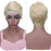 Lace Front Straight Pixie Cut Human  Hair Wigs