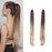 Long Wavy Curly Hair Extension Jaw Clip Ponytail Hairpiece Synthetic Pony Tail Extension Claw Clip