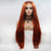 2021 Red Straight Mini Lace Front Wigs