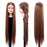 30 Inches Training Head Hairdressing Dolls Head Very Long Hair Female Mannequin Hairdressing Styling Professional Synthetic Hair