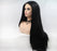 2021 Black Hot Straight Mini Lace Front Wigs