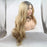 2021 Blonde Wave Mini Lace Front Wigs