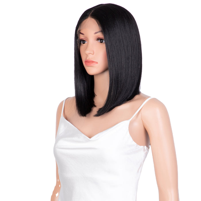 Short BOB Lace Synthetic Human Hair Wig