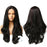 Wave T Part Front Lace Glueless Natural Human Hair Wigs