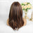 Long Straight Fluffy Synthetic Breathable Human Hair Wig