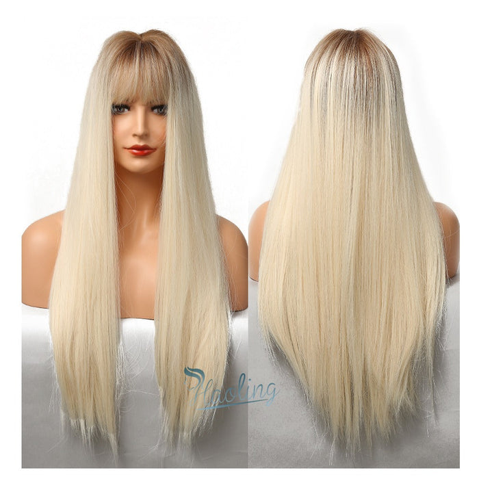 Silky Straight Synthetic Hair Wig