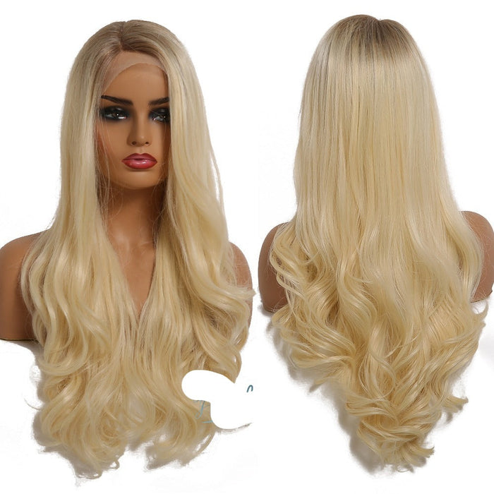 Straight Lace Front Synthetic Human Hir Wigs