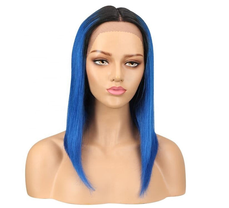 Transparent Full hd Middle Part Lace Long Straight Wave Human Hair Wig