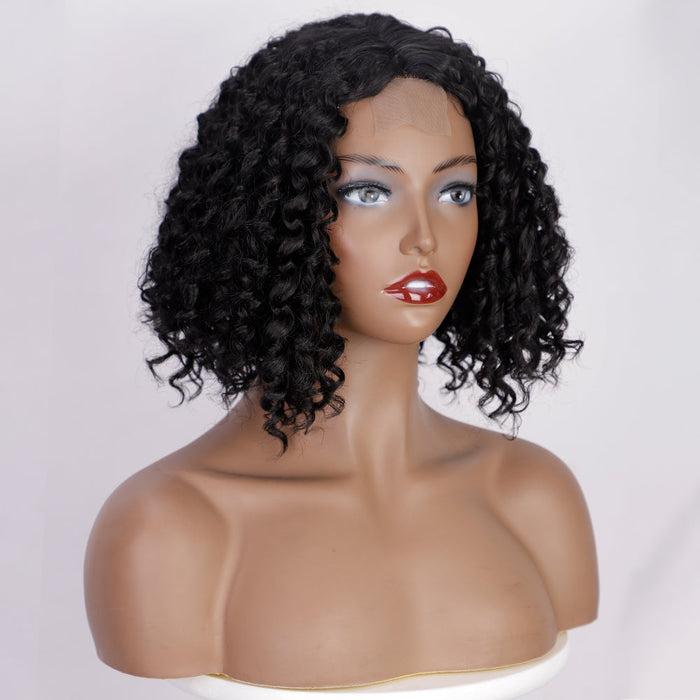 Ins Hot short Deep Wave Wigs