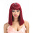 Natural Mix Fashion Straight Heat Resistant Human Hair Wig