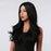 Long Silky Straight Synthetic Lace Front Human Hair Wig