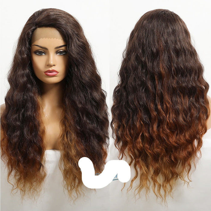 Long Lace Wavy Front Lace Swiss Human Hair Wig