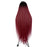 Scalp lace new straight Heat Resistant Fiber Human Hair Wigs