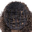 Short Curly Colored Synthetic Human Hair Wig