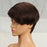 Short Bob Double Drawn Super Curly Real Pixie Cut  Human Hair Wig