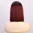 Ins Hot Short Bob Ombre Burgundy Mini Lace Wigs