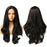 Wave T Part Front Lace Transparent Human Hair Wigs