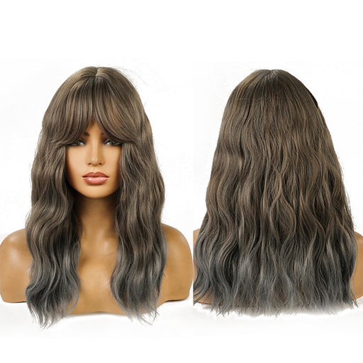 Medium and Long SyntheticHeat-resistant Fiber Human Hair Wig