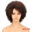 Human Hair Wigs for Small Heads 100% Remy Afro Curly