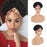 Hot Short Kinky Curly Wigs with Headband