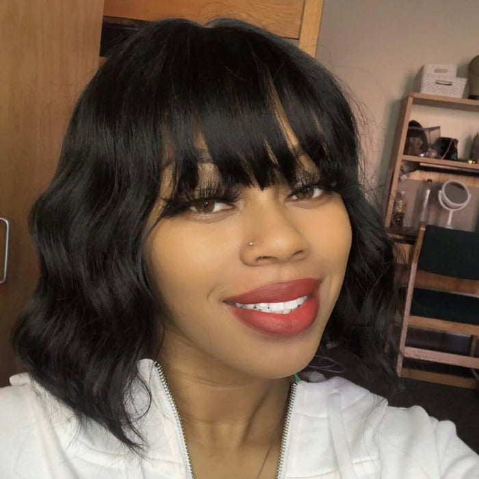 Hot Natural Wave Bob Wig